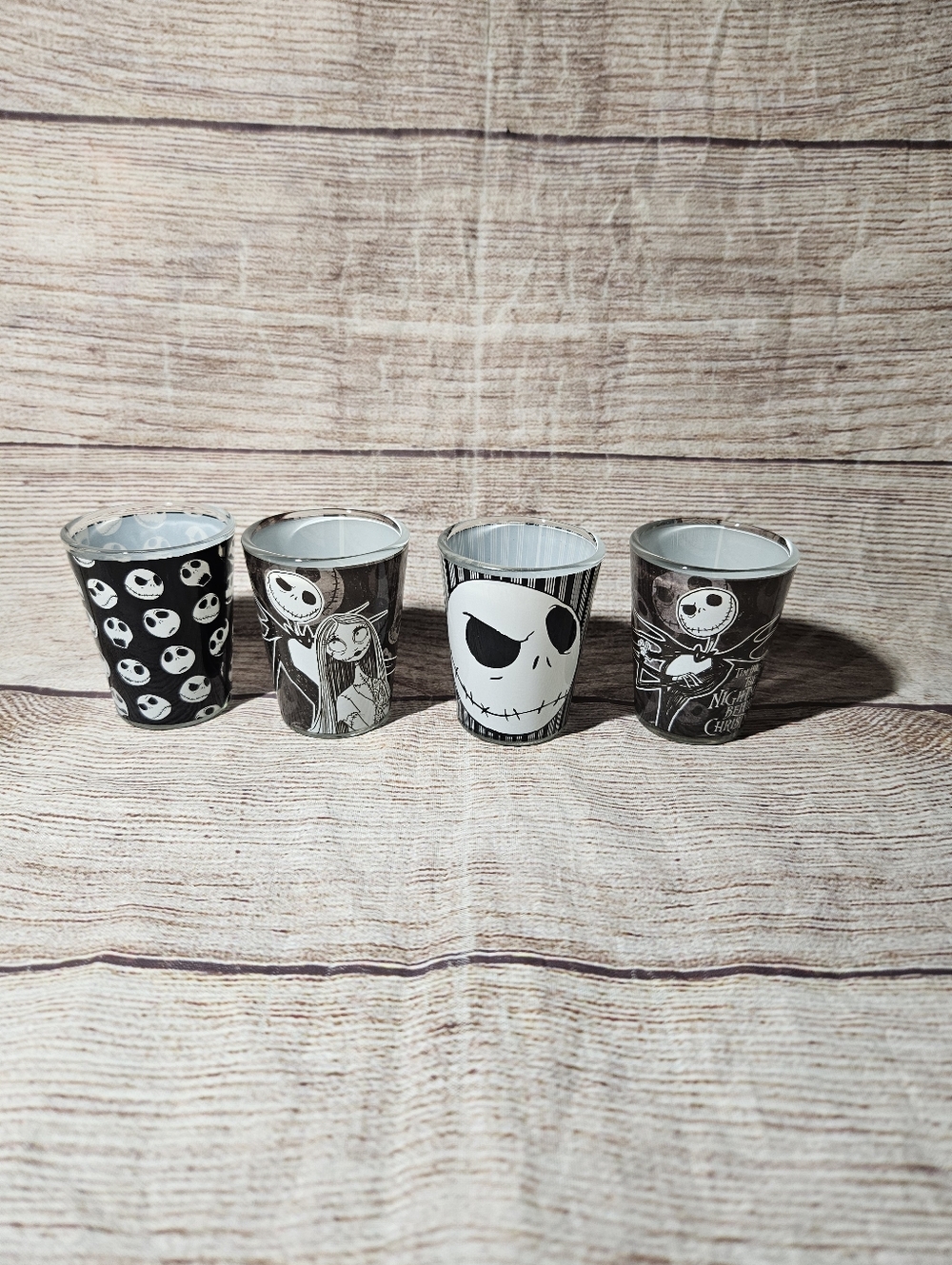 Disney Nightmare Before Christmas shot glass set
